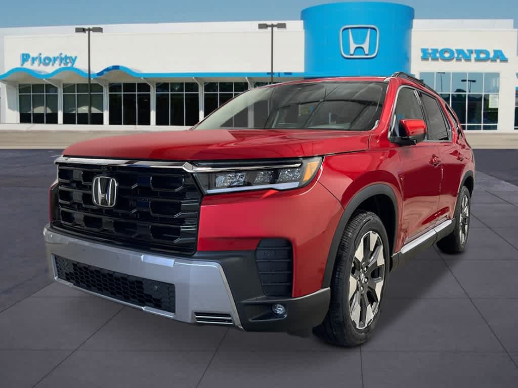 Radiant Red Metallic II 2026 Honda Pilot Elite AWD SUV / Crossover All-Wheel Drive Automatic