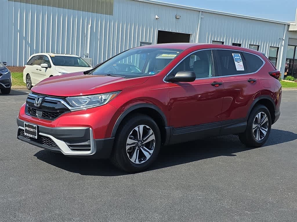 Radiant Red Metallic 2020 Honda CR-V LX AWD SUV / Crossover All-Wheel Drive Continuously Variable Transmission