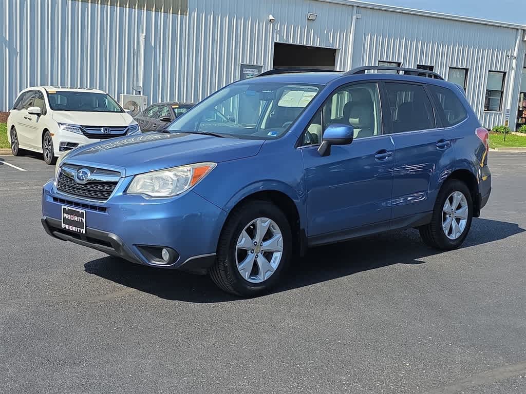 Quartz Blue Pearl 2015 Subaru Forester 2.5i Limited SUV / Crossover All-Wheel Drive Continuously Variable Transmission