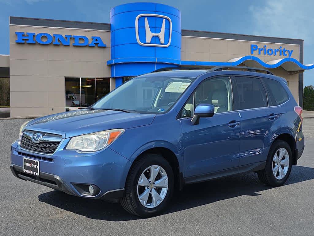 Quartz Blue Pearl 2015 Subaru Forester 2.5i Limited SUV / Crossover All-Wheel Drive Continuously Variable Transmission