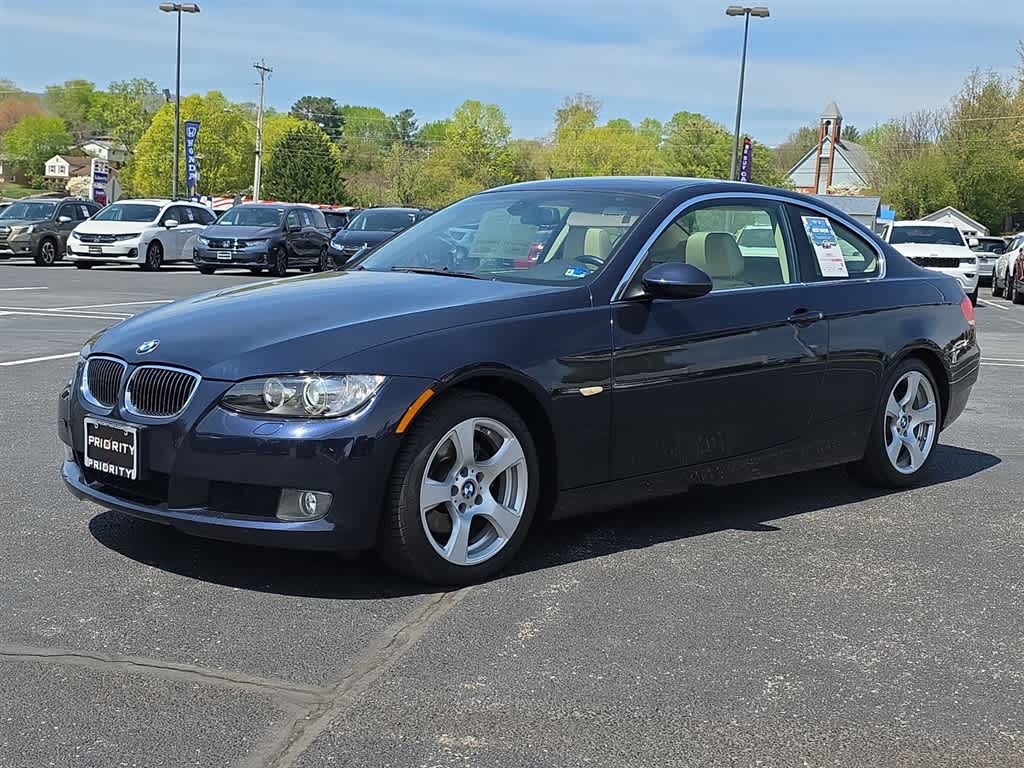 Blue 2008 BMW 3 Series 328xi Coupe AWD Coupe All-Wheel Drive Manual