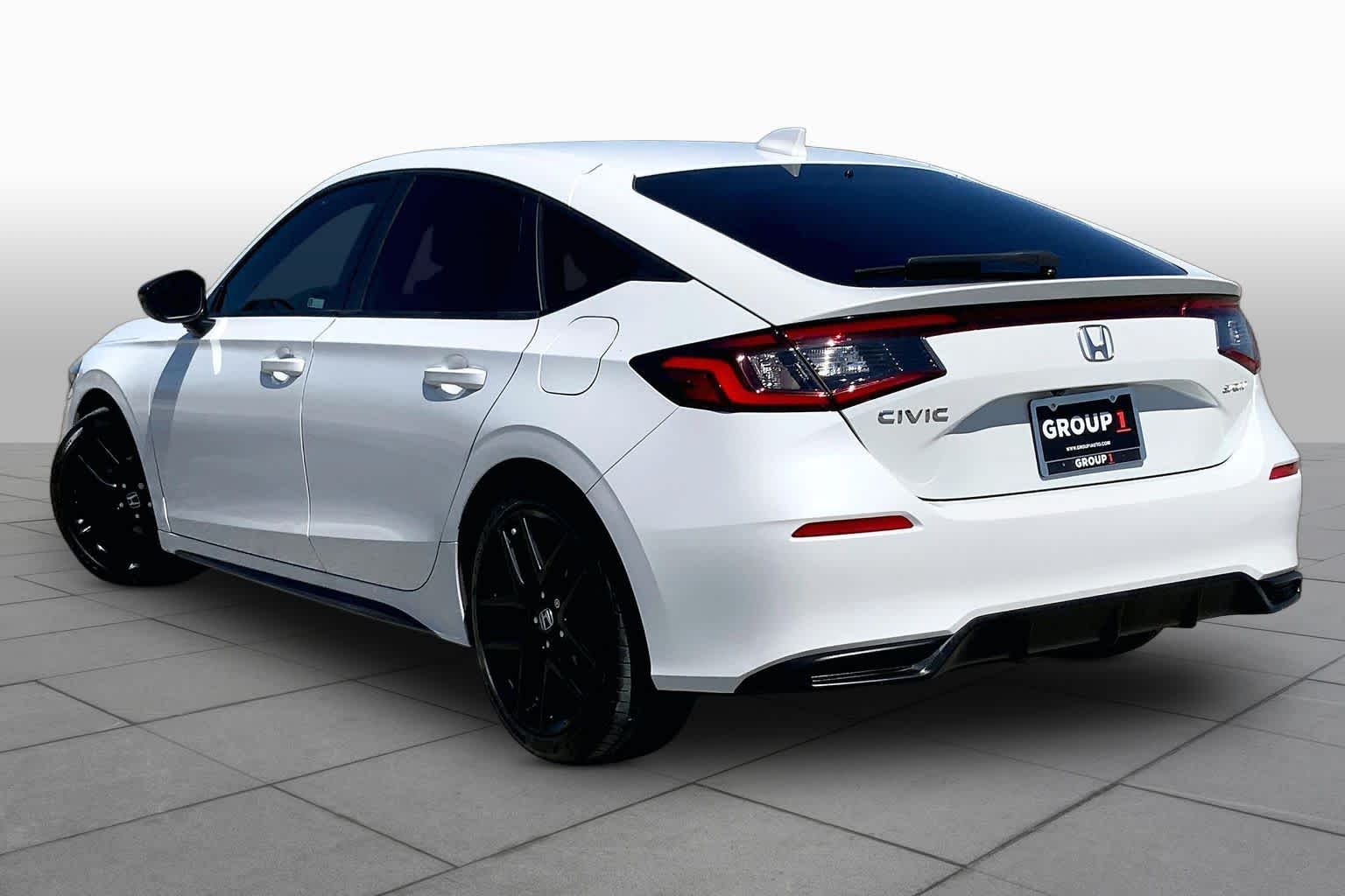 2023 Honda Civic Sport Platinum White Pearl at Lexus Southwest Houston