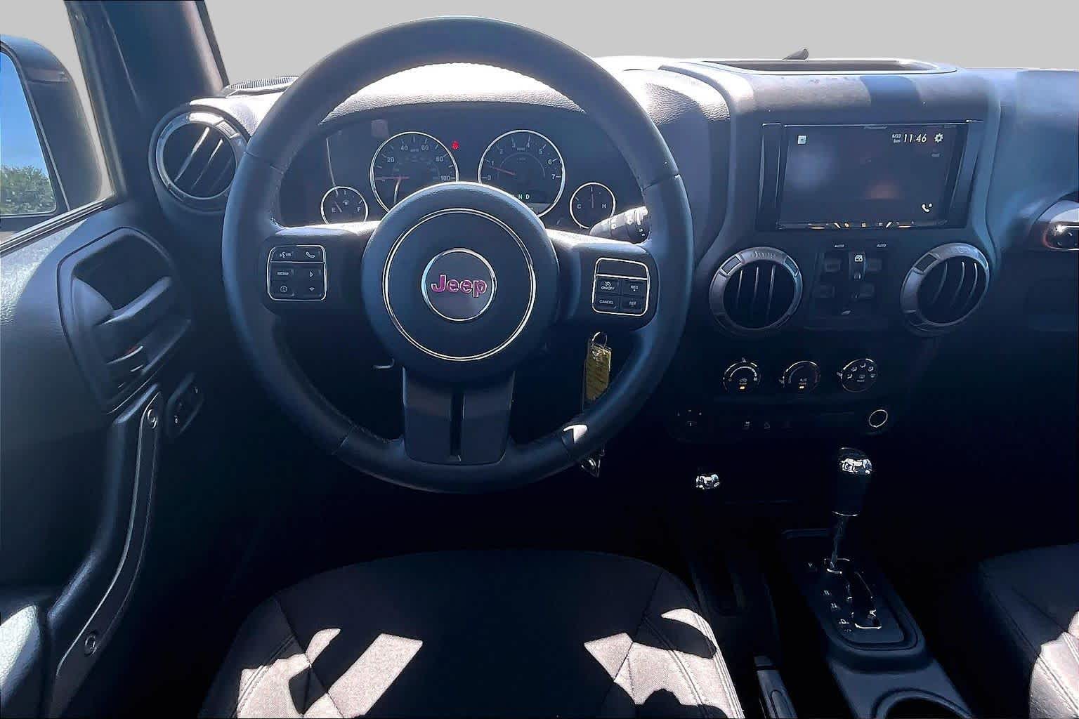 2018 Jeep Wrangler JK Unlimited Sport S Granite Crystal Metallic Clearcoat at Mac Haik CDJR North Houston