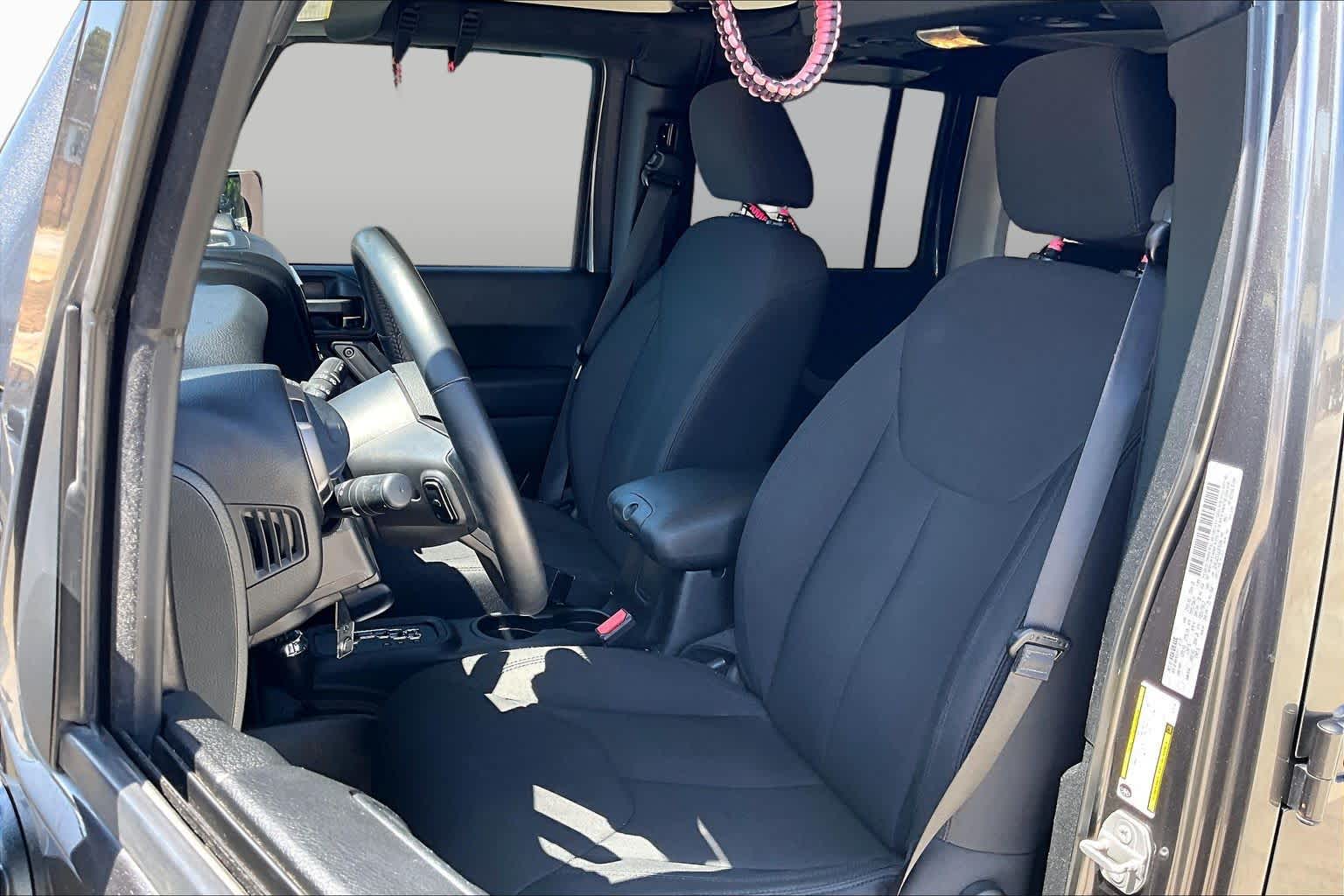 2018 Jeep Wrangler JK Unlimited Sport S Granite Crystal Metallic Clearcoat at Mac Haik CDJR North Houston