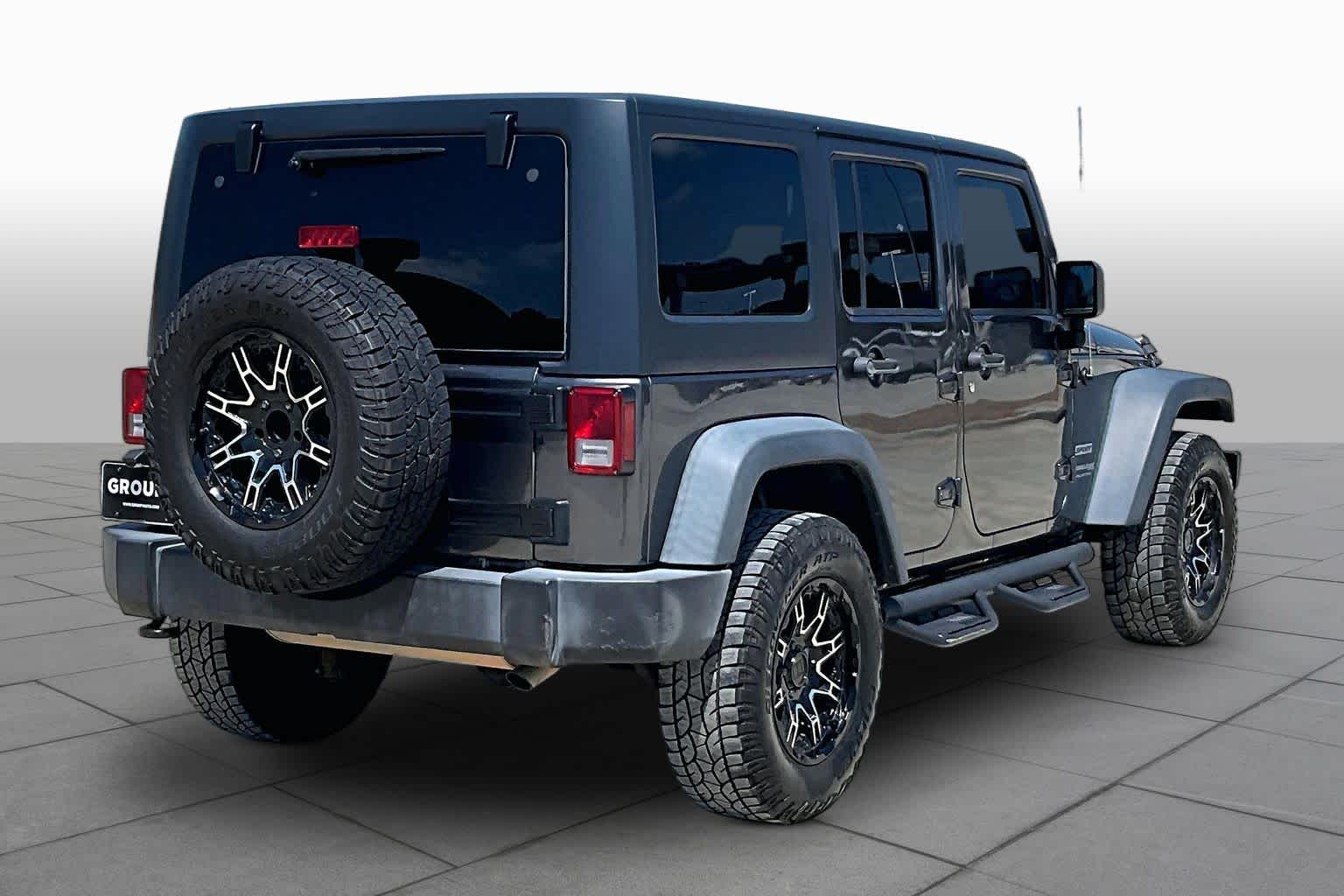 2018 Jeep Wrangler JK Unlimited Sport S Granite Crystal Metallic Clearcoat at Mac Haik CDJR North Houston