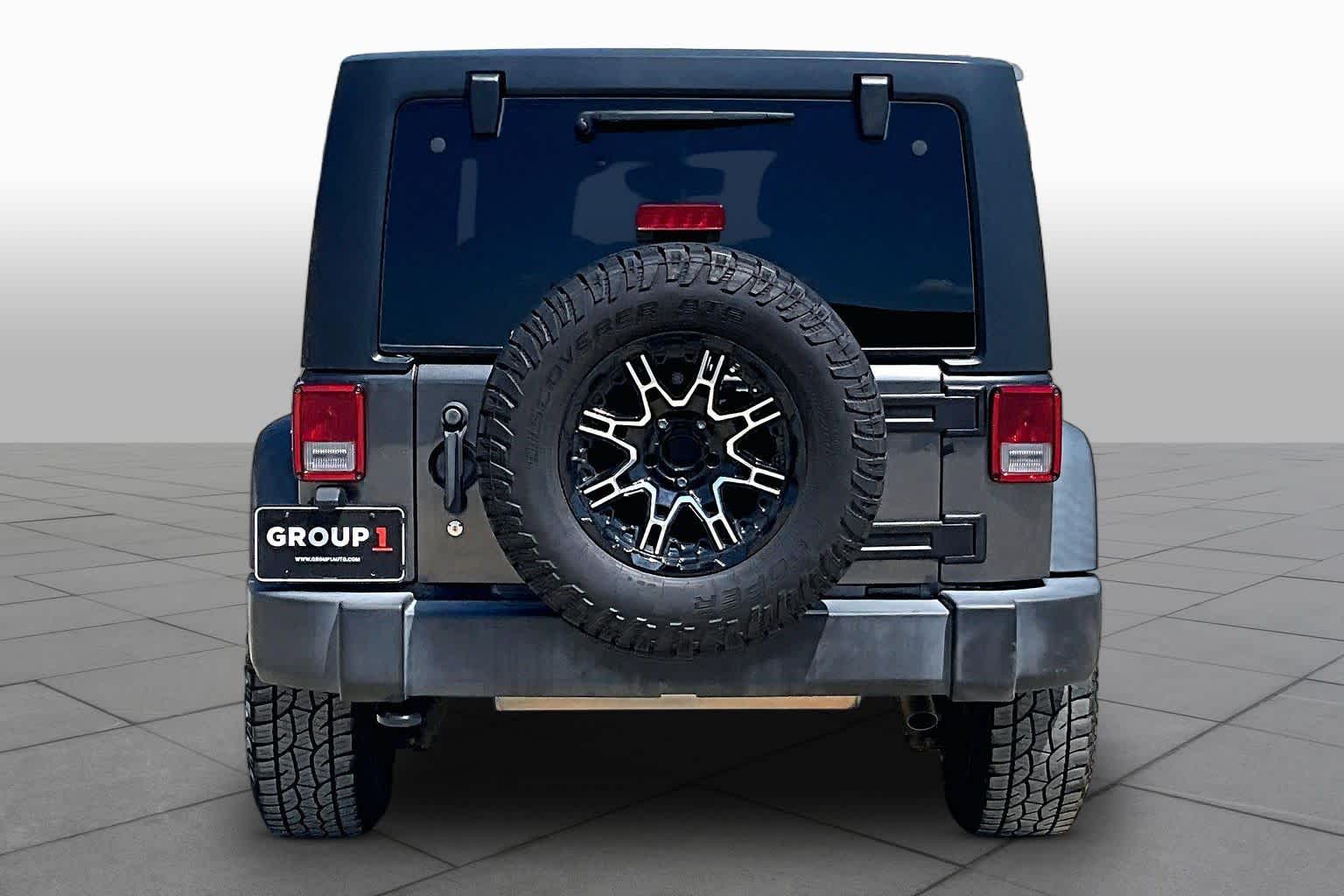 2018 Jeep Wrangler JK Unlimited Sport S Granite Crystal Metallic Clearcoat at Mac Haik CDJR North Houston
