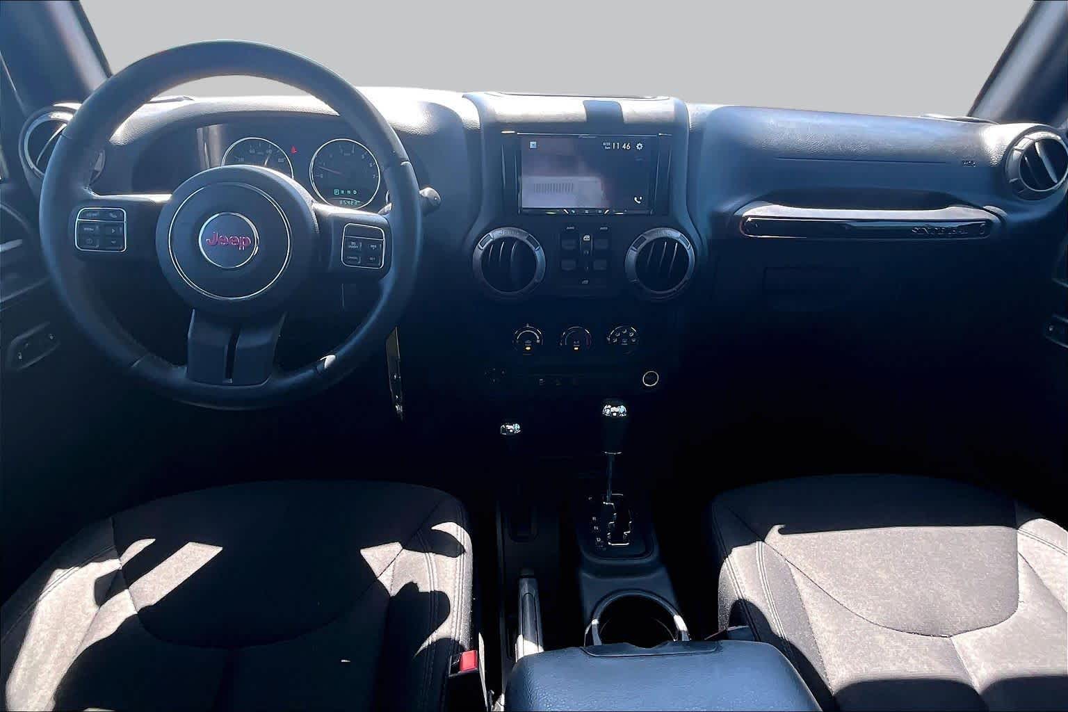 2018 Jeep Wrangler JK Unlimited Sport S Granite Crystal Metallic Clearcoat at Mac Haik CDJR North Houston