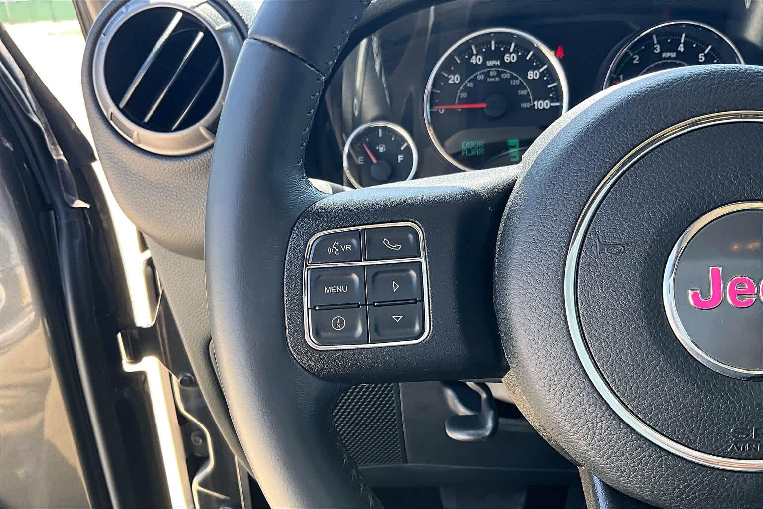 2018 Jeep Wrangler JK Unlimited Sport S Granite Crystal Metallic Clearcoat at Mac Haik CDJR North Houston