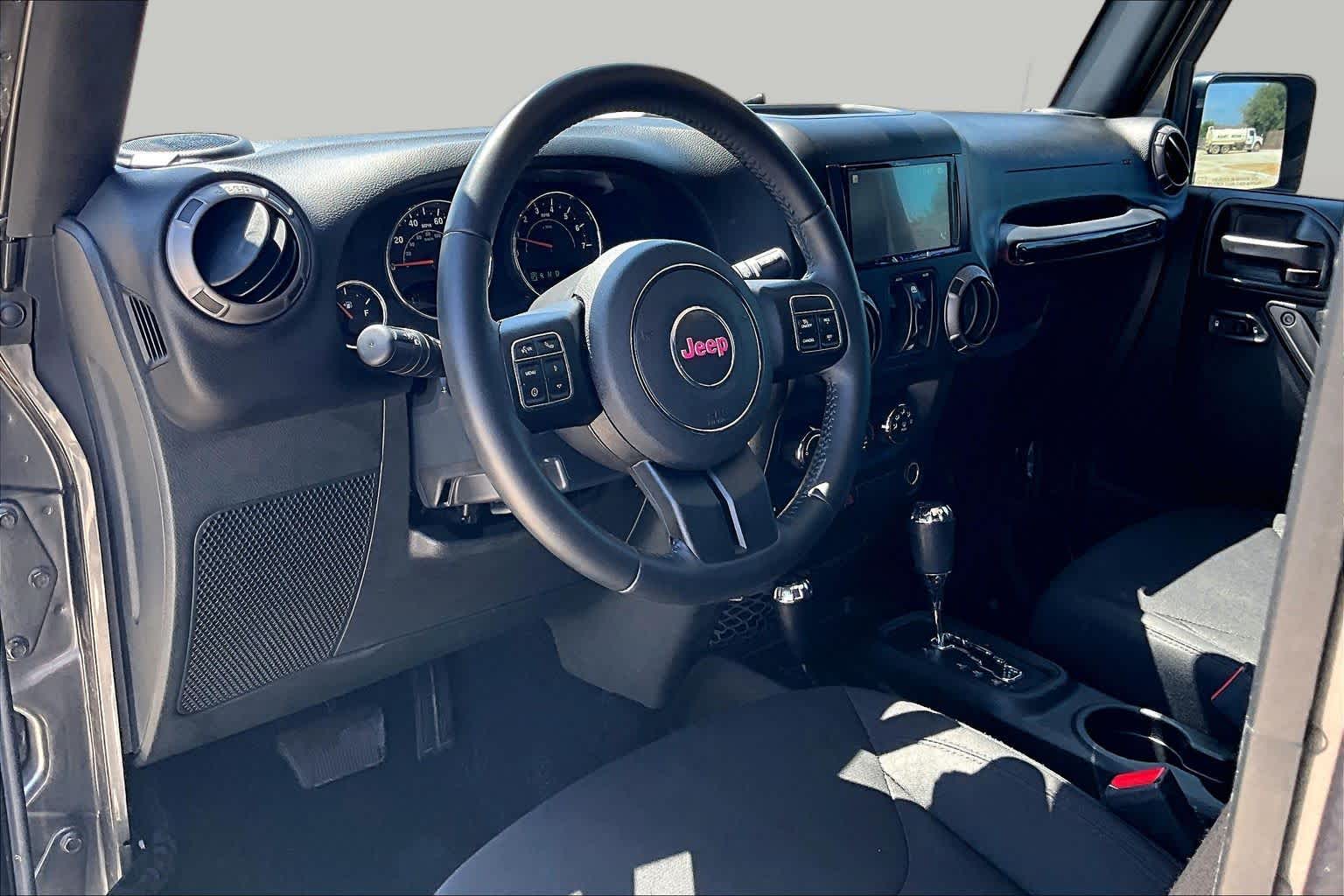 2018 Jeep Wrangler JK Unlimited Sport S Granite Crystal Metallic Clearcoat at Mac Haik CDJR North Houston