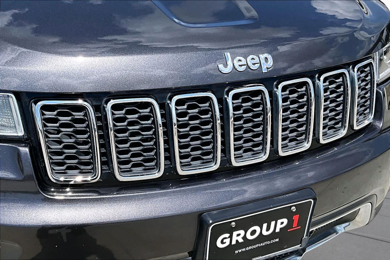 2018 Jeep Grand Cherokee Limited Granite Crystal Metallic Clearcoat at Honda of Clear Lake
