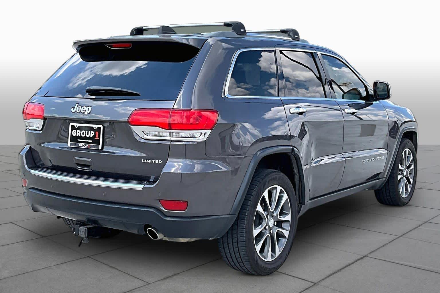 2018 Jeep Grand Cherokee Limited Granite Crystal Metallic Clearcoat at Honda of Clear Lake