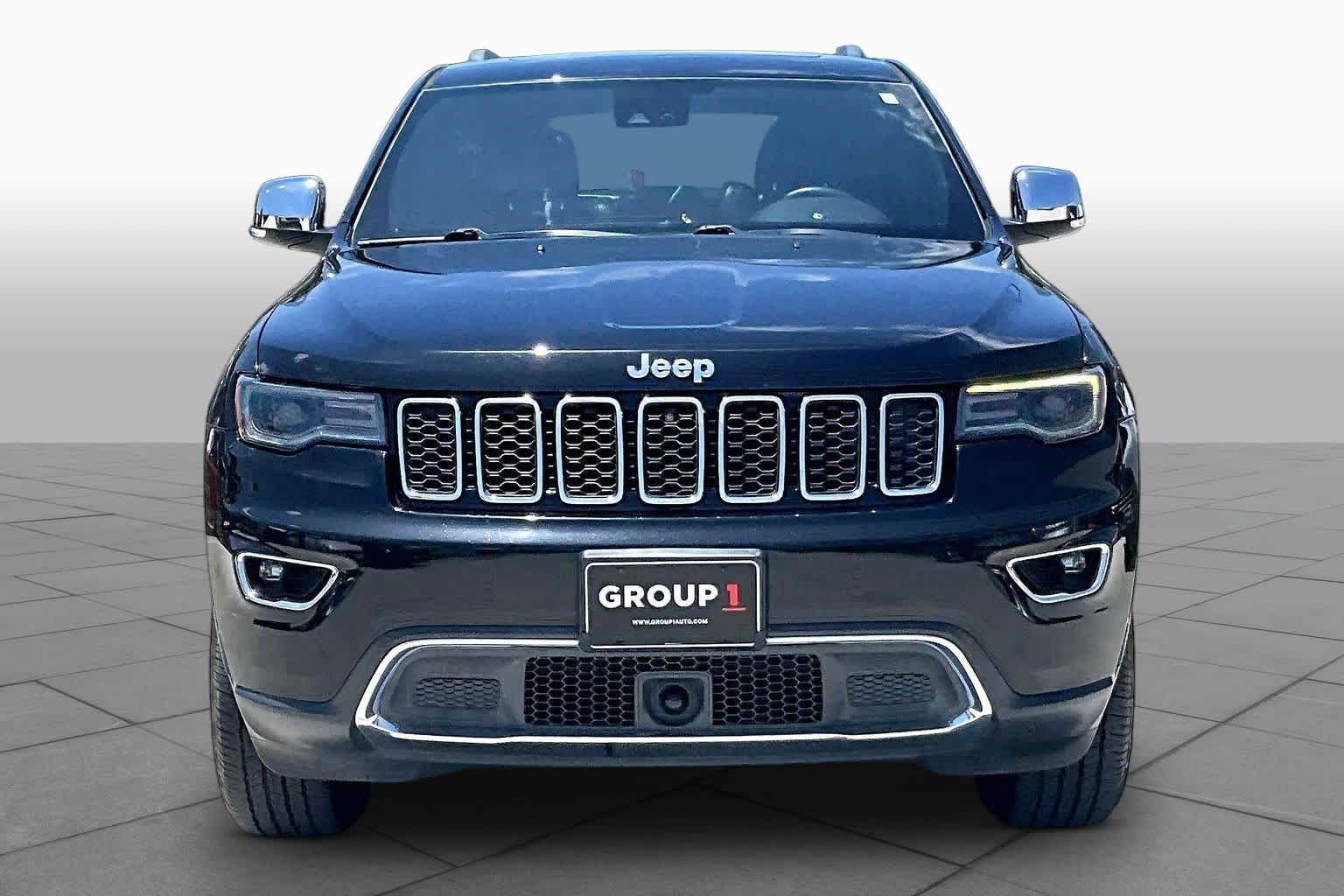 2017 Jeep Grand Cherokee Limited Diamond Black Crystal Pearlcoat at Mac Haik Ford