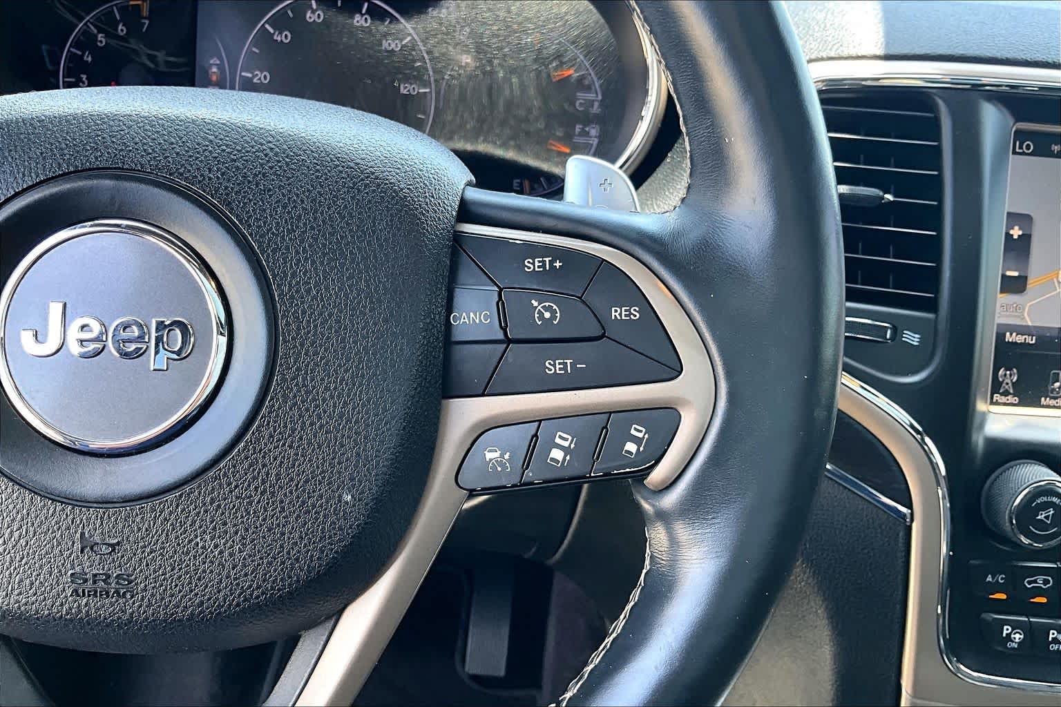 2017 Jeep Grand Cherokee Limited Diamond Black Crystal Pearlcoat at Mac Haik Ford