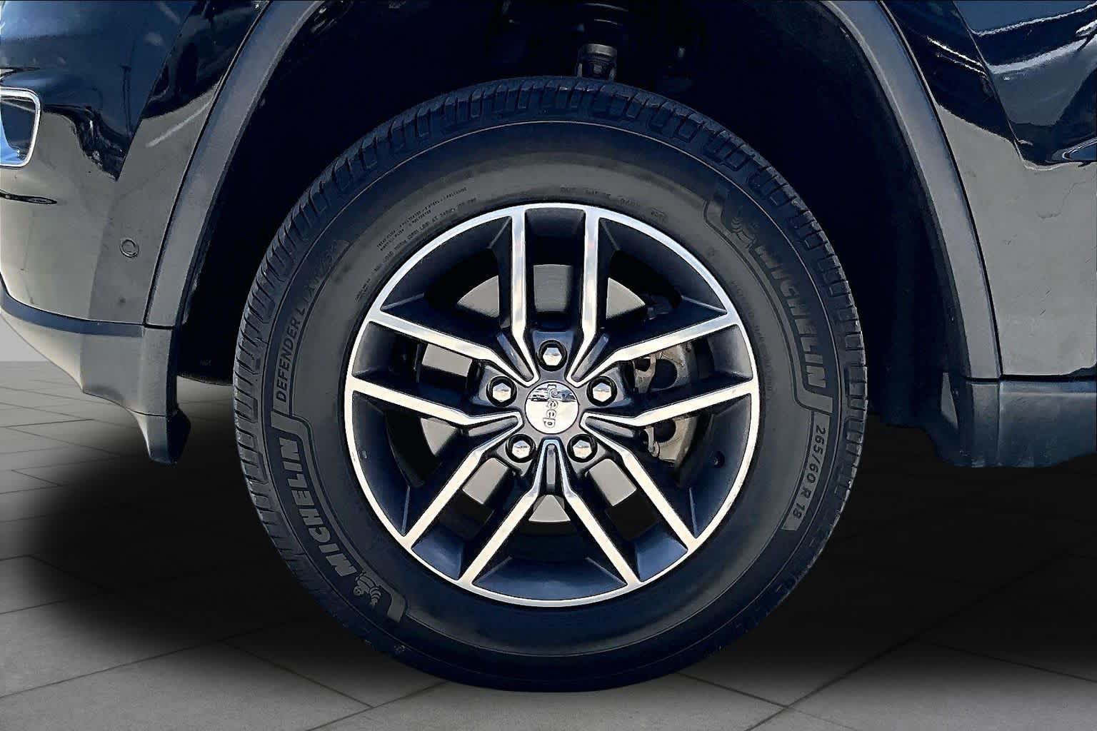 2017 Jeep Grand Cherokee Limited Diamond Black Crystal Pearlcoat at Mac Haik Ford