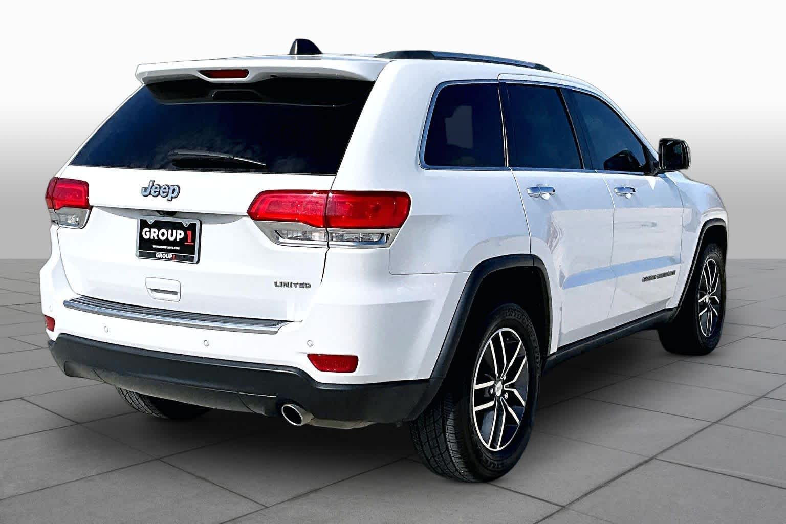 2018 Jeep Grand Cherokee Limited Bright White Clear Coat at Tomball Chrysler Dodge Jeep Ram