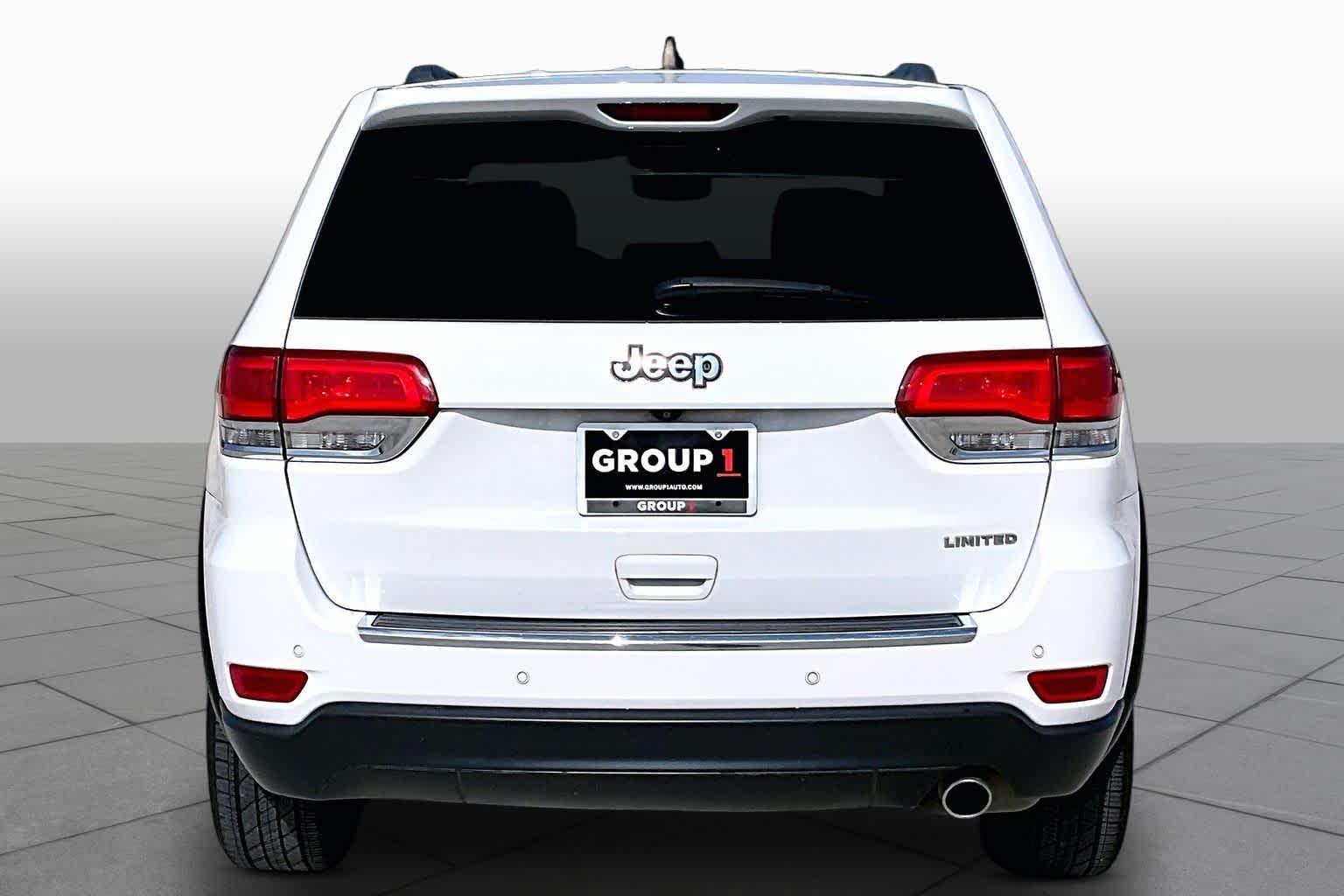 2018 Jeep Grand Cherokee Limited Bright White Clear Coat at Tomball Chrysler Dodge Jeep Ram