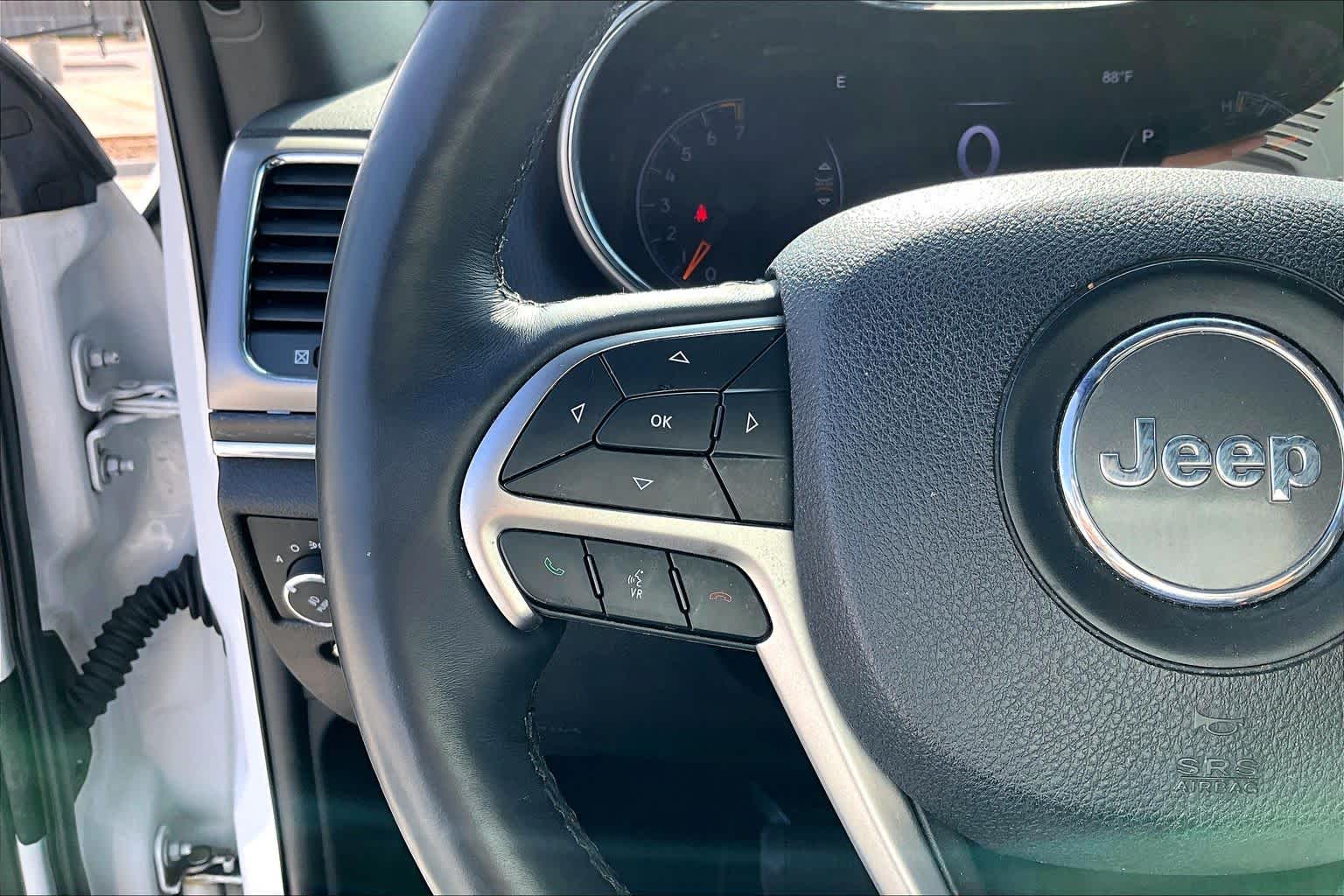 2018 Jeep Grand Cherokee Limited Bright White Clear Coat at Tomball Chrysler Dodge Jeep Ram