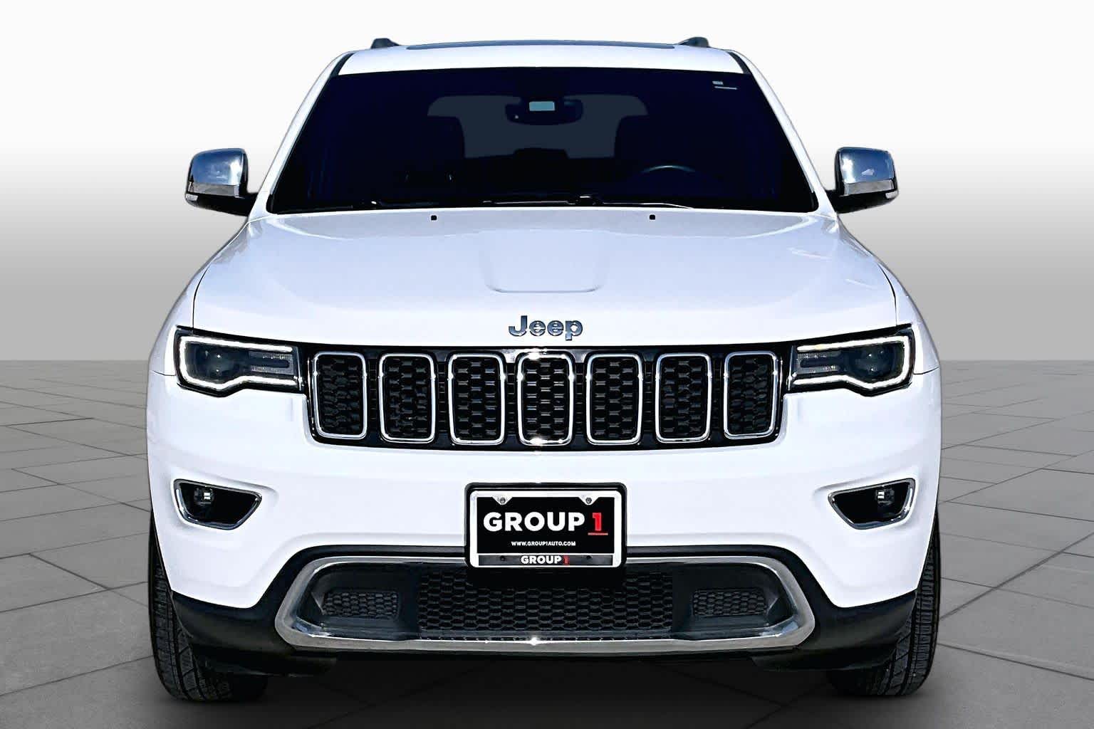 2018 Jeep Grand Cherokee Limited Bright White Clear Coat at Tomball Chrysler Dodge Jeep Ram