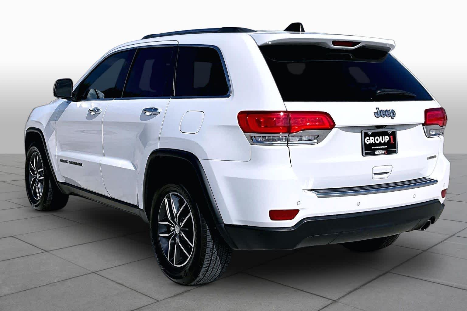 2018 Jeep Grand Cherokee Limited Bright White Clear Coat at Tomball Chrysler Dodge Jeep Ram