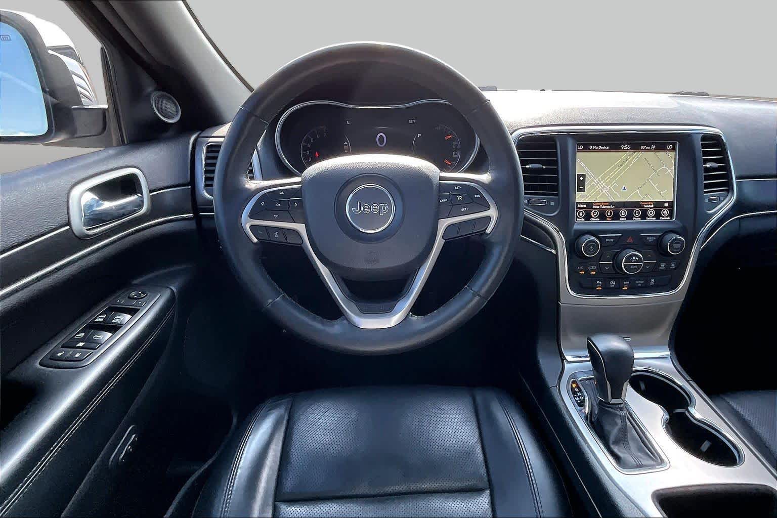 2018 Jeep Grand Cherokee Limited Bright White Clear Coat at Tomball Chrysler Dodge Jeep Ram