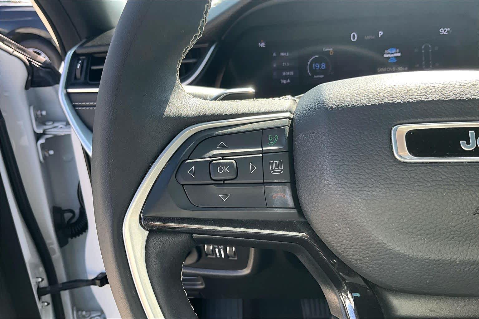 2023 Jeep Grand Cherokee Altitude Bright White Clearcoat at Tomball Chrysler Dodge Jeep Ram