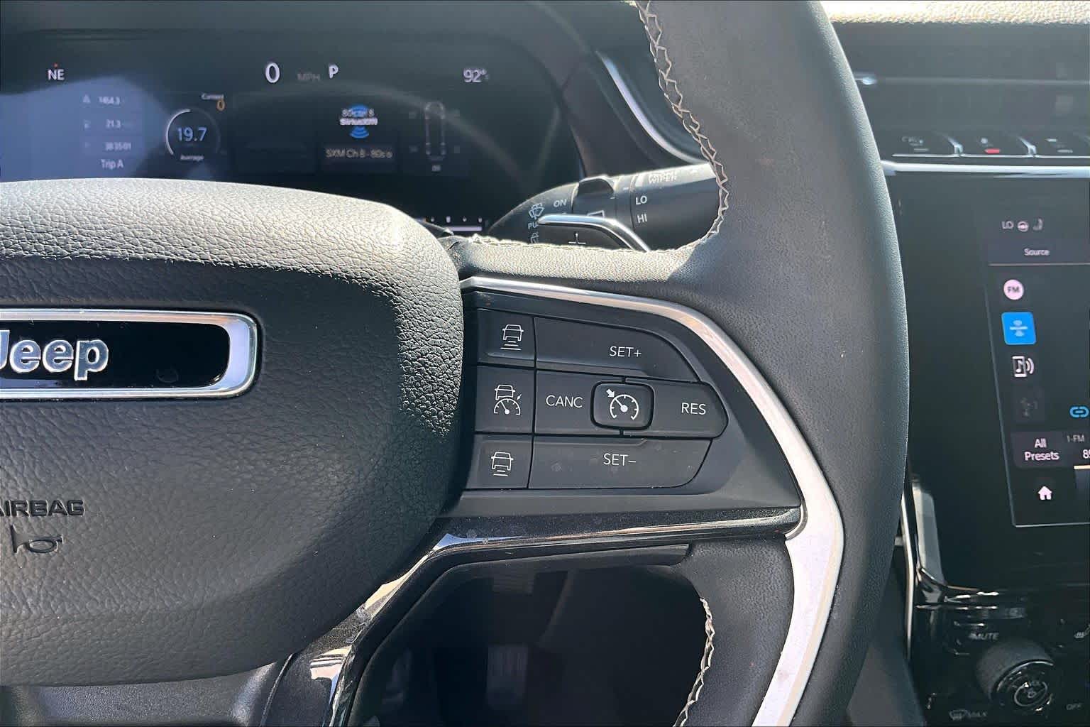 2023 Jeep Grand Cherokee Altitude Bright White Clearcoat at Tomball Chrysler Dodge Jeep Ram