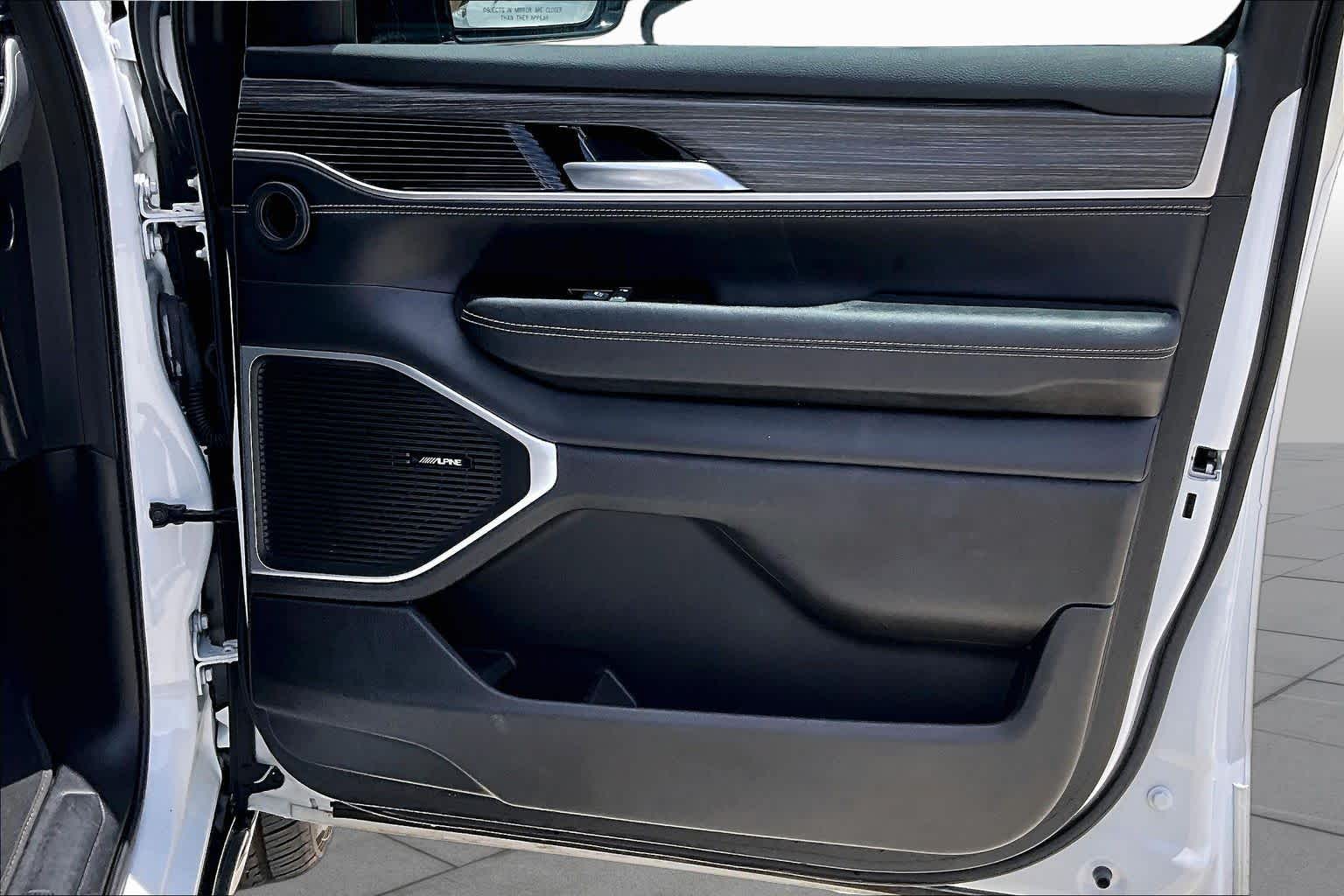 2024 Jeep Wagoneer Series II Bright White Clearcoat at Lexus of Clear Lake