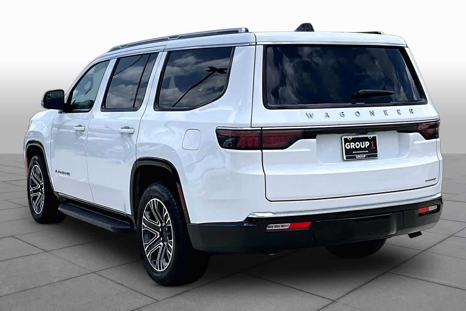 2024 Jeep Wagoneer Series II Bright White Clearcoat at Lexus of Clear Lake