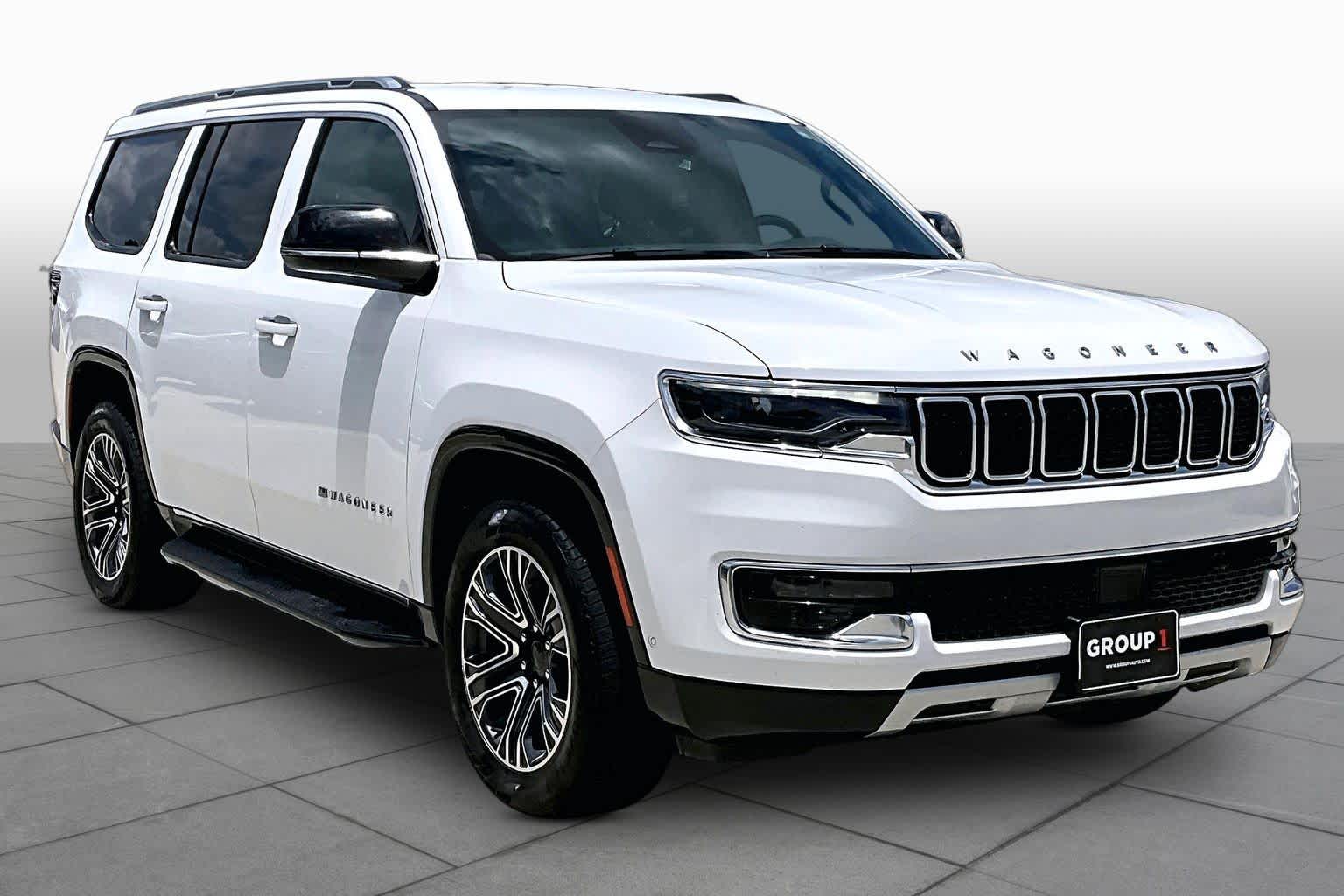 2024 Jeep Wagoneer Series II Bright White Clearcoat at Lexus of Clear Lake