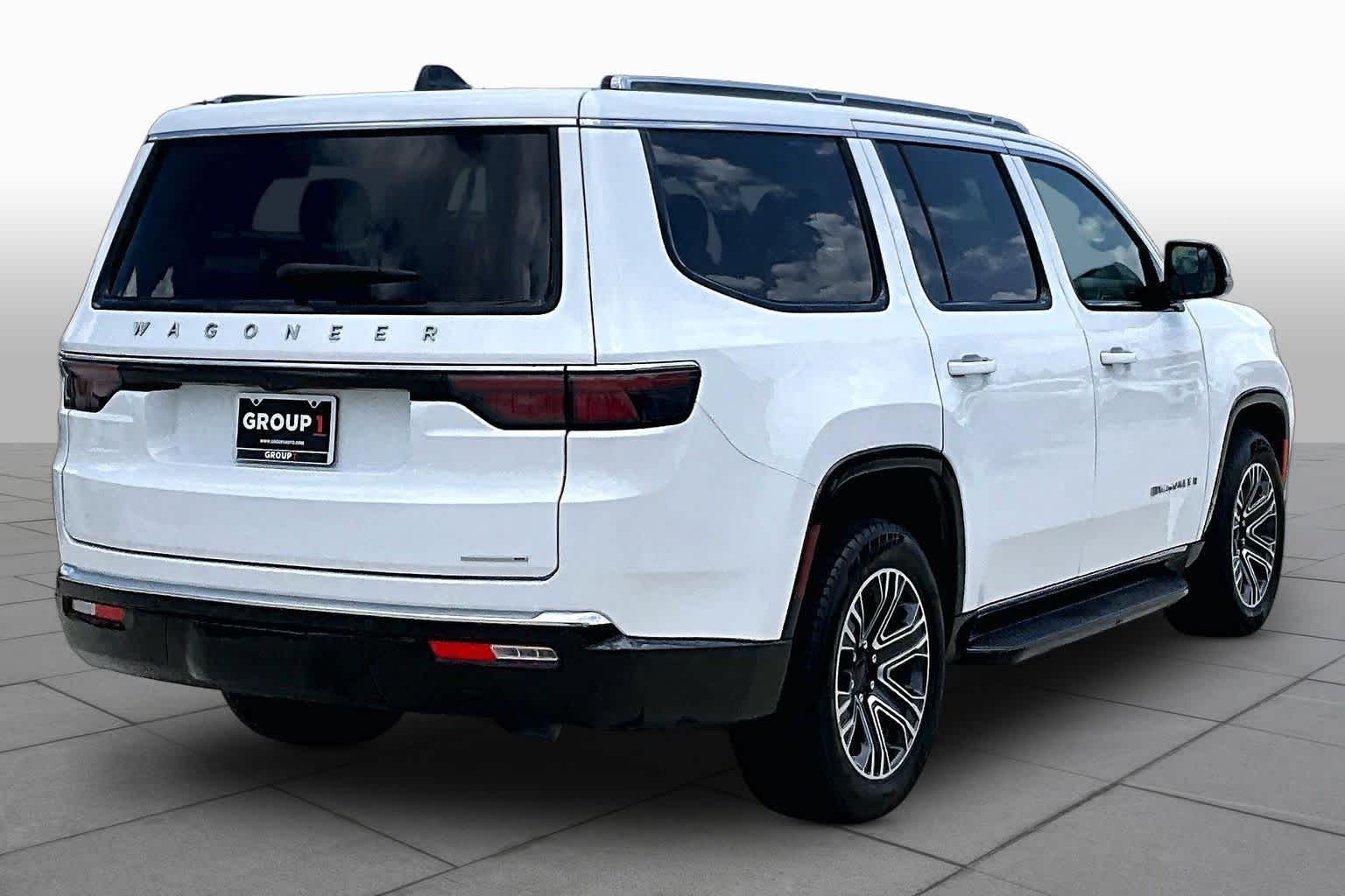 2024 Jeep Wagoneer Series II Bright White Clearcoat at Lexus of Clear Lake