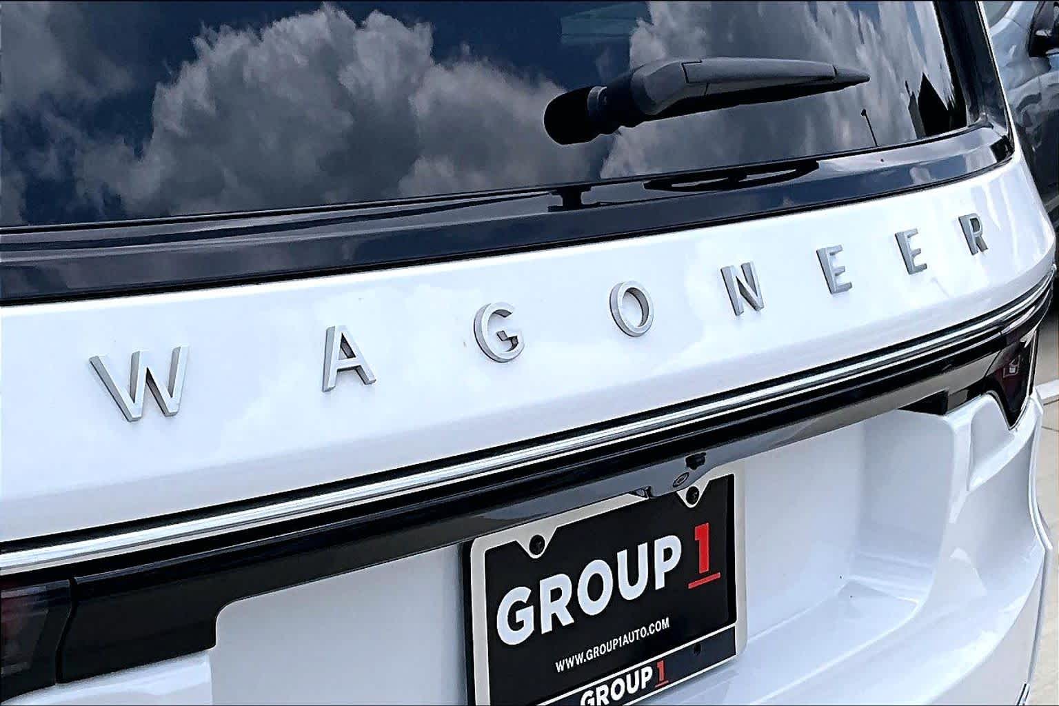 2024 Jeep Wagoneer Series II Bright White Clearcoat at Lexus of Clear Lake