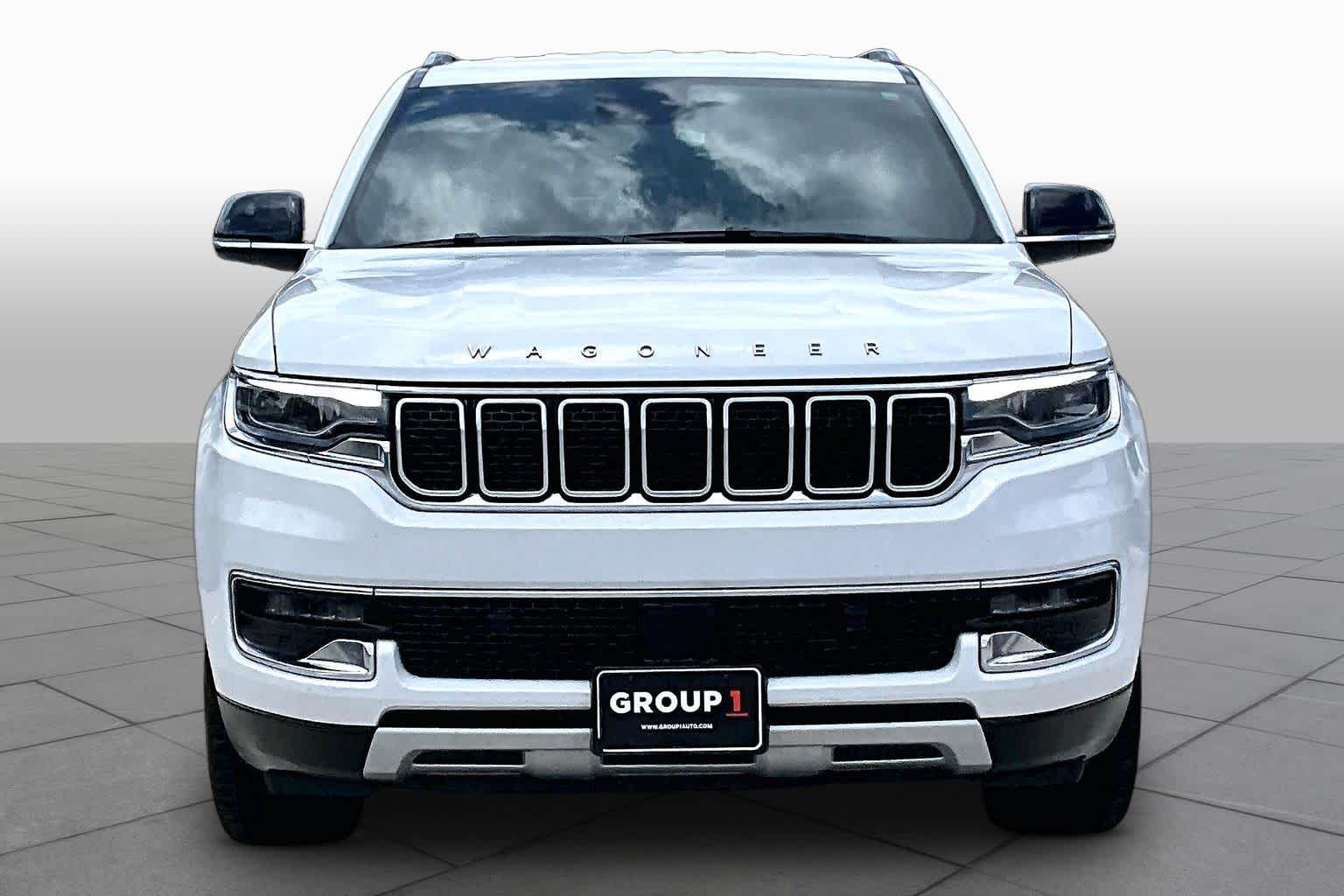 2024 Jeep Wagoneer Series II Bright White Clearcoat at Lexus of Clear Lake