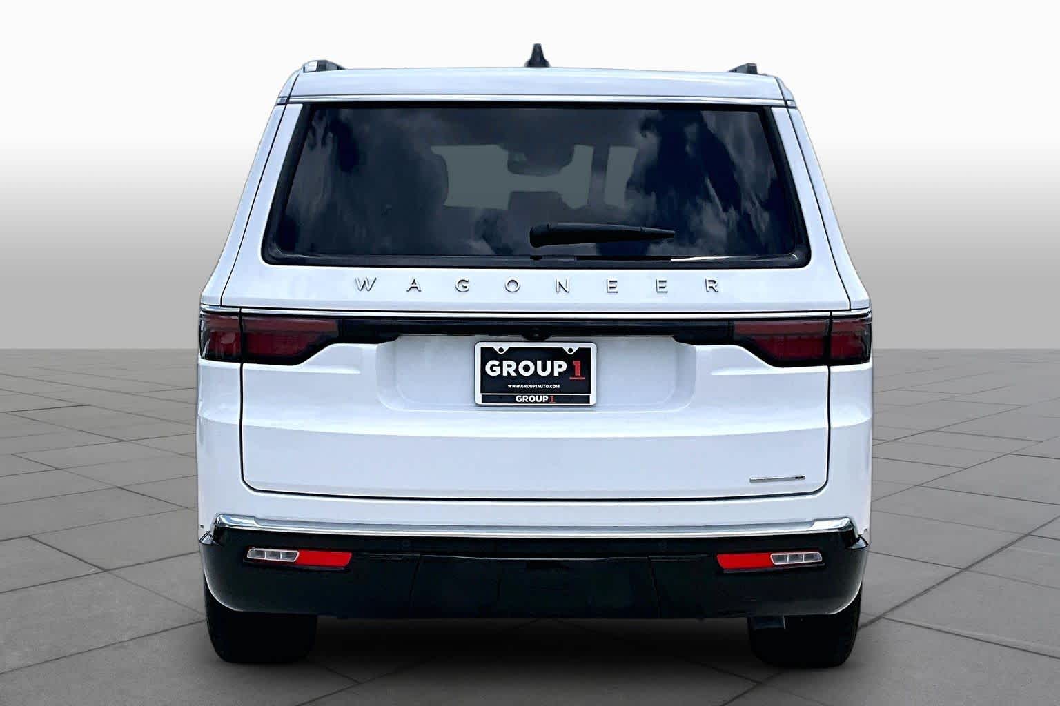 2024 Jeep Wagoneer Series II Bright White Clearcoat at Lexus of Clear Lake