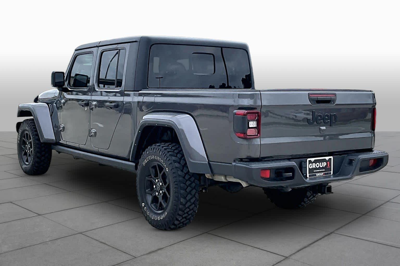 2024 Jeep Gladiator Willys Granite Crystal Metallic Clearcoat at Group 1 Toyota Southwest