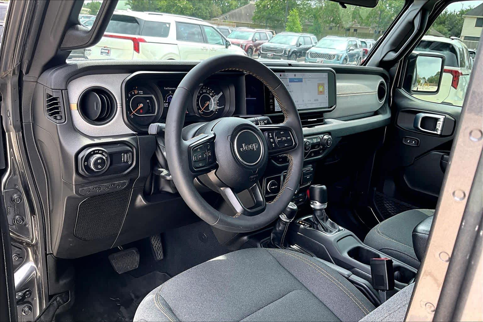 2024 Jeep Gladiator Willys Granite Crystal Metallic Clearcoat at Group 1 Toyota Southwest