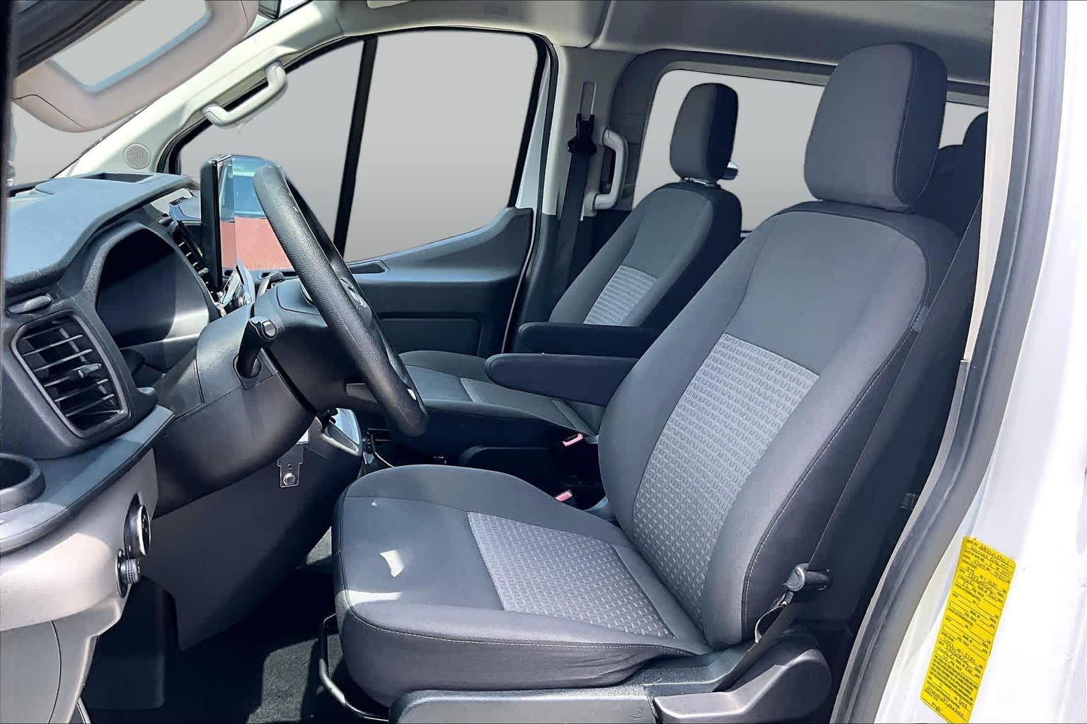 2023 Ford Transit Passenger Wagon XLT Oxford White at Tomball Ford