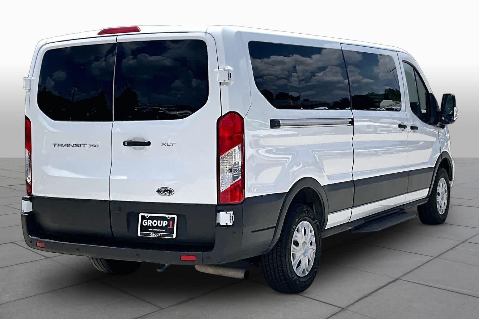 2023 Ford Transit Passenger Wagon XLT Oxford White at Tomball Ford