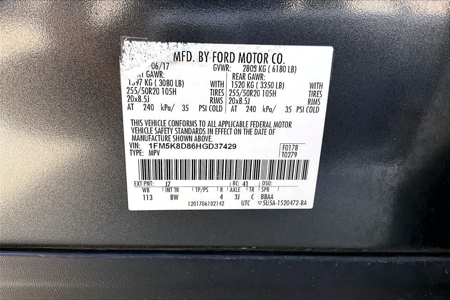 2017 Ford Explorer XLT Magnetic at Mac Haik Ford