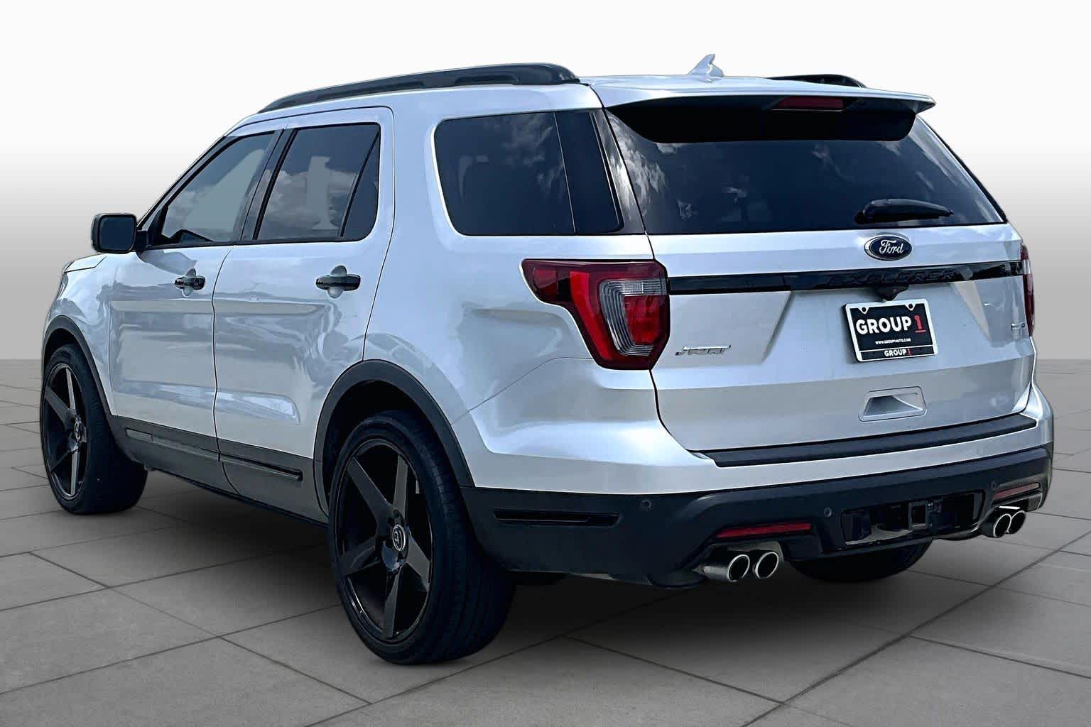 2019 Ford Explorer Sport Ingot Silver Metallic at AutoNation Chevrolet Gulf Fwy