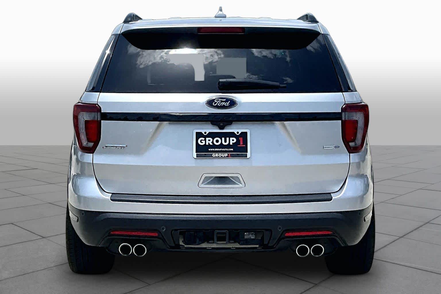 2019 Ford Explorer Sport Ingot Silver Metallic at AutoNation Chevrolet Gulf Fwy