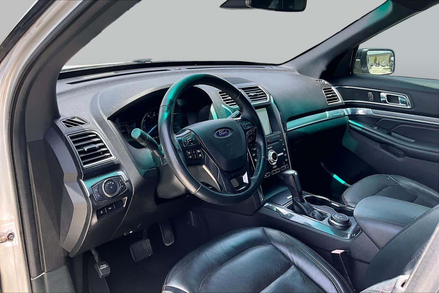 2019 Ford Explorer Sport Ingot Silver Metallic at AutoNation Chevrolet Gulf Fwy