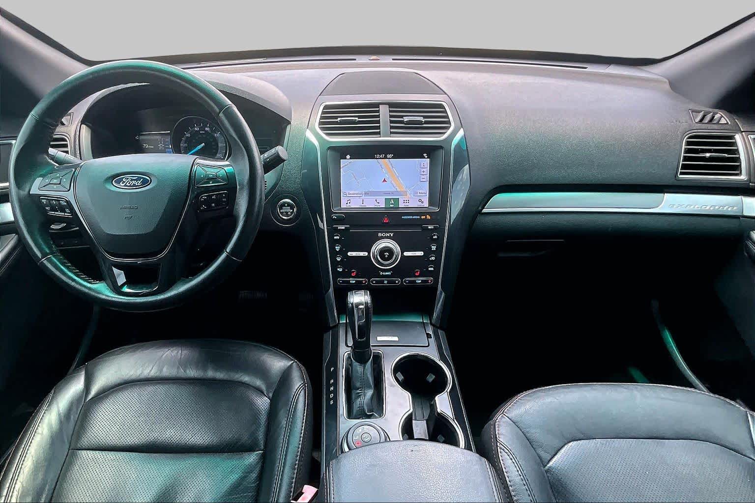 2019 Ford Explorer Sport Ingot Silver Metallic at AutoNation Chevrolet Gulf Fwy