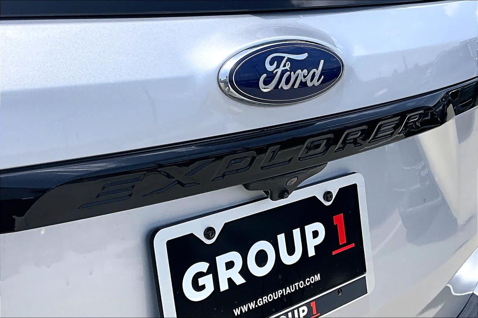 2019 Ford Explorer Sport Ingot Silver Metallic at AutoNation Chevrolet Gulf Fwy