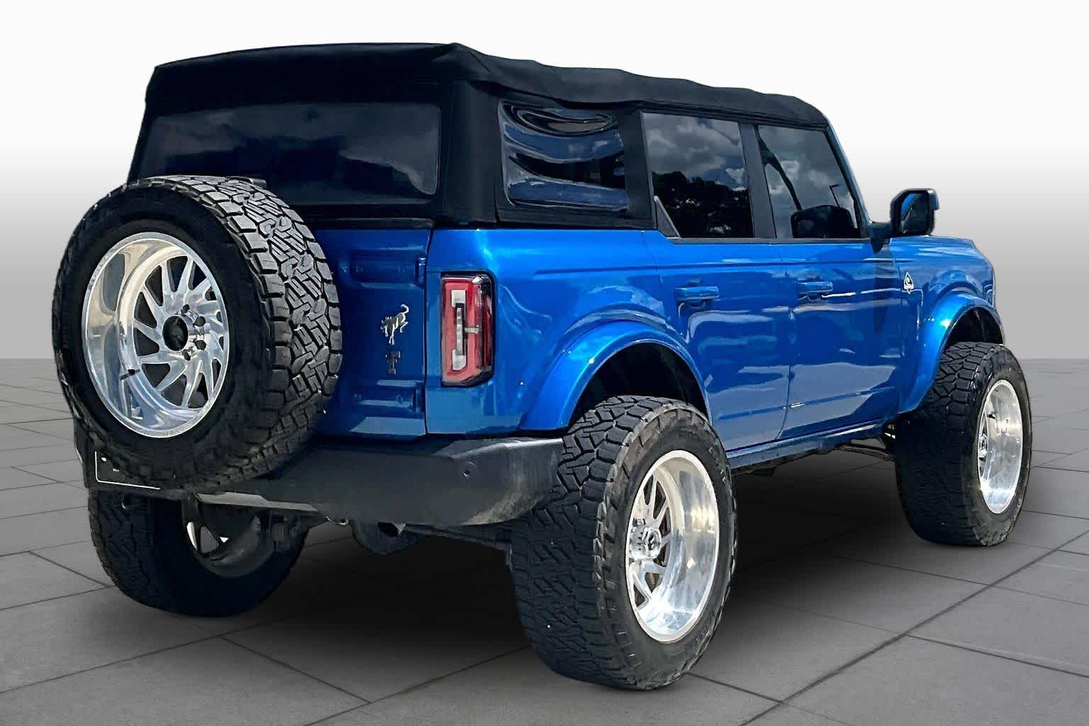 2022 Ford Bronco Outer Banks Velocity Blue at Honda of Clear Lake