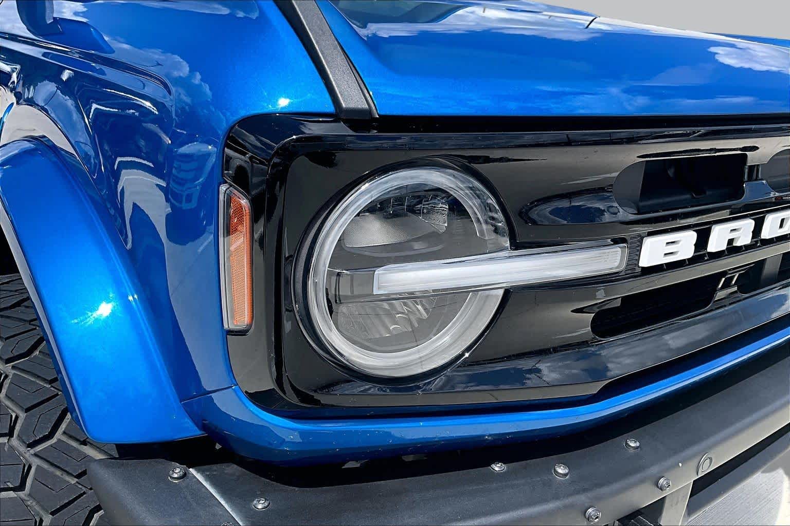 2022 Ford Bronco Outer Banks Velocity Blue at Honda of Clear Lake