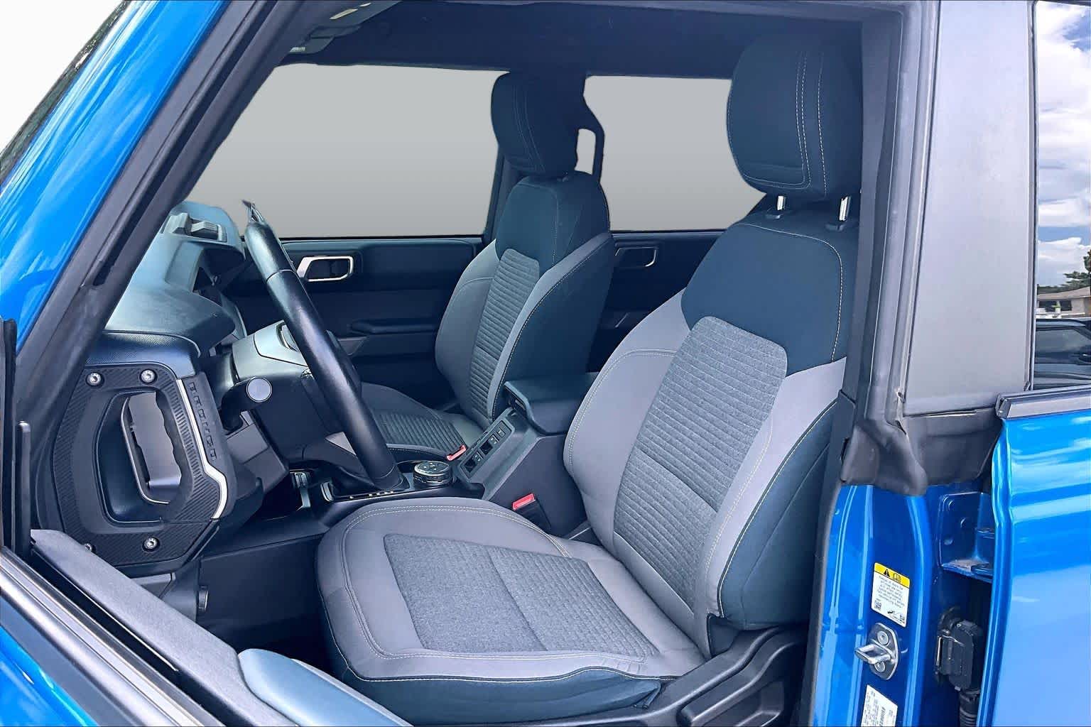 2022 Ford Bronco Outer Banks Velocity Blue at Honda of Clear Lake