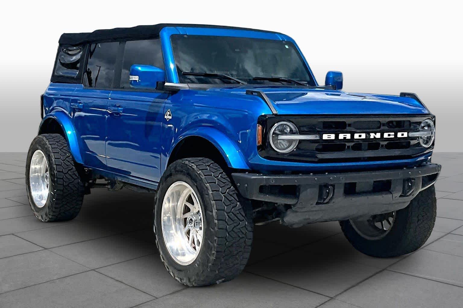 2022 Ford Bronco Outer Banks Velocity Blue at Honda of Clear Lake
