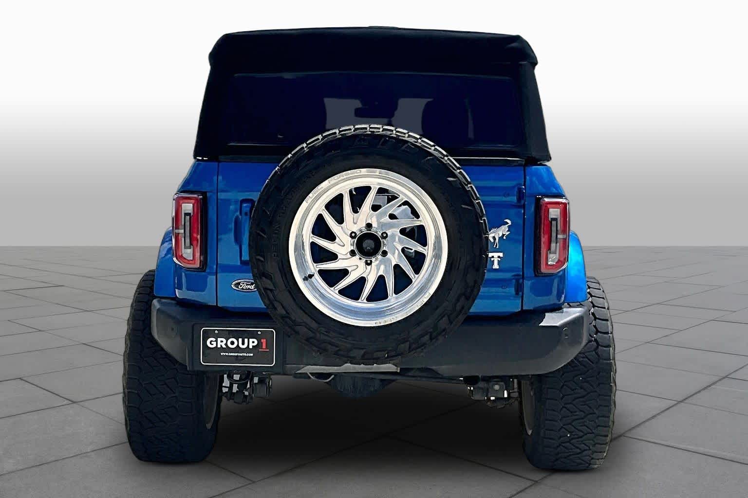 2022 Ford Bronco Outer Banks Velocity Blue at Honda of Clear Lake