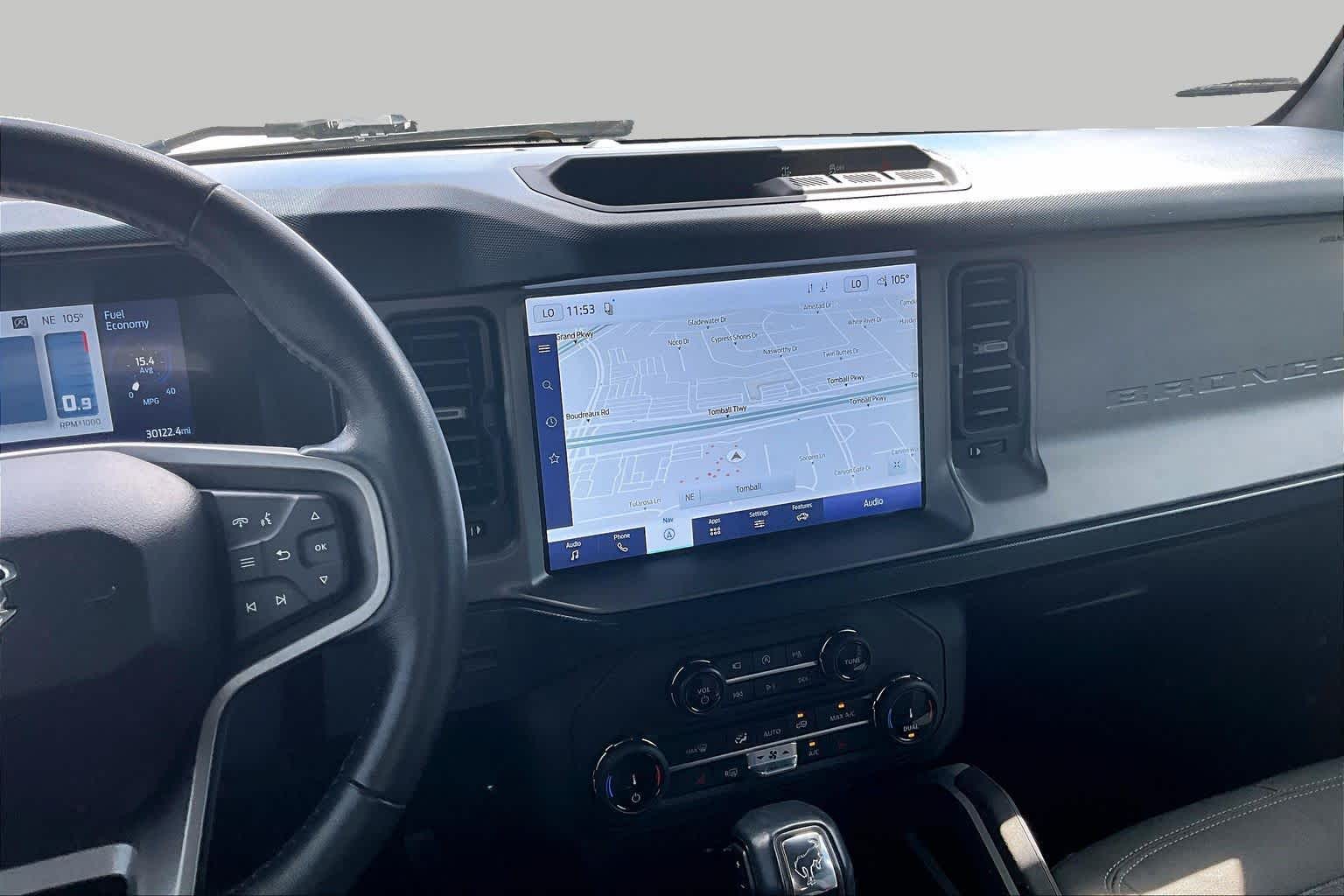 2022 Ford Bronco Outer Banks Velocity Blue at Honda of Clear Lake