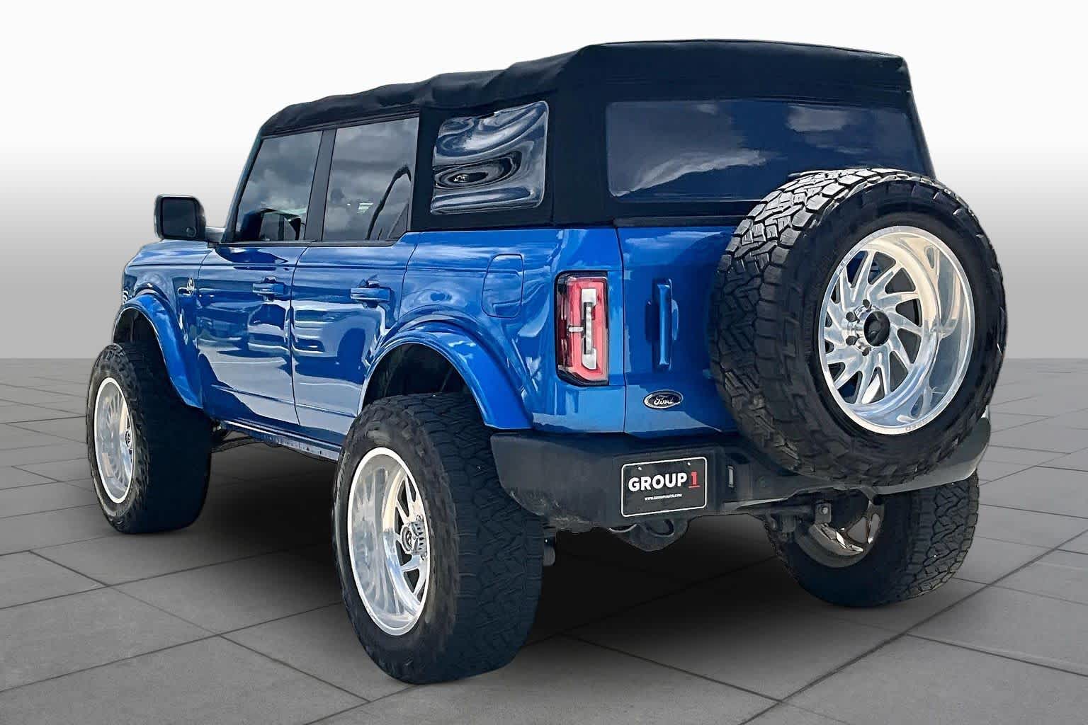 2022 Ford Bronco Outer Banks Velocity Blue at Honda of Clear Lake